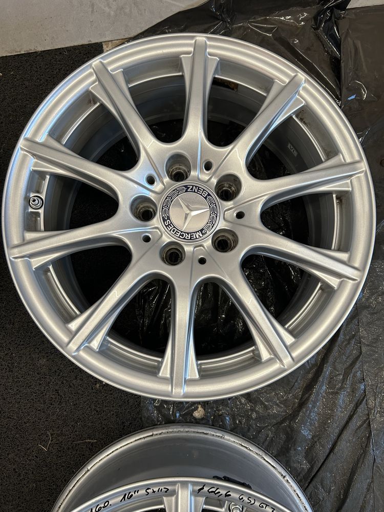 160 Felgi Aluminiowe MERCEDES R 16 5x112 otwór 66,6 czujniki