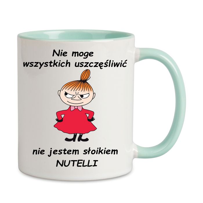 Kubek z nadrukiem Mała Mi, Muminki, Śmieszne, BCMZ-MI-037