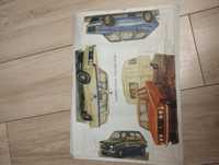 Plakat Fiat 125 p z PRL-u