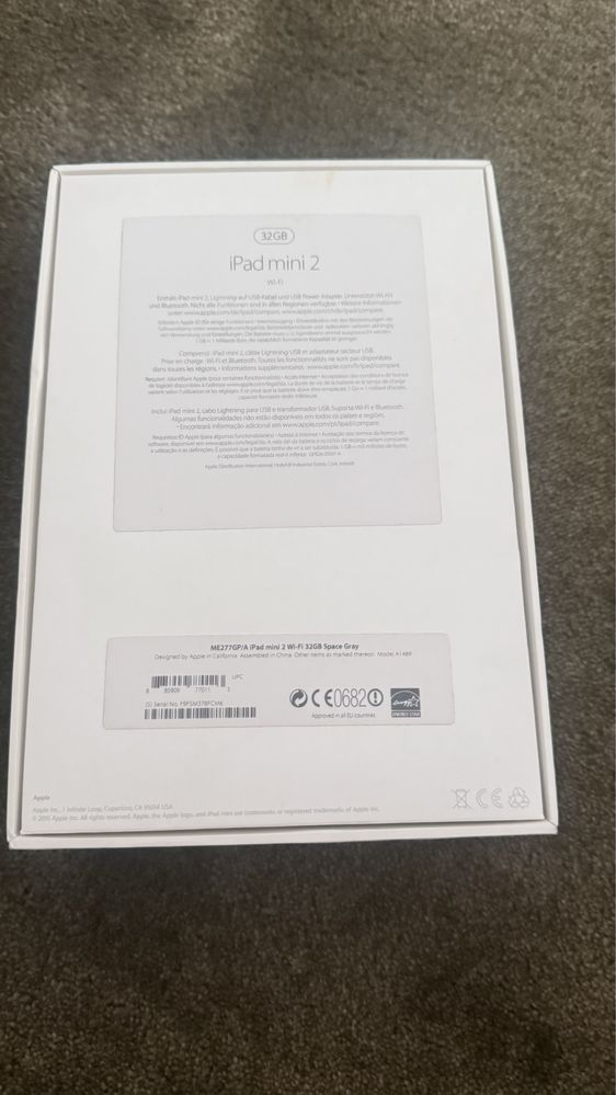 Ipad mini 2 sem marcas de uso