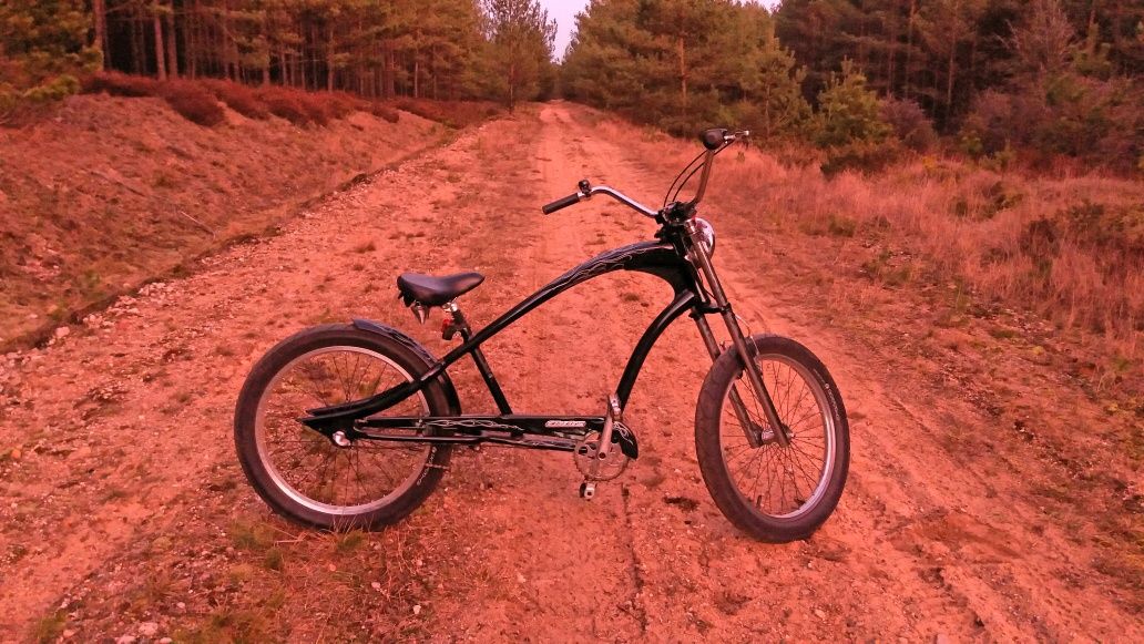 Electra Ghostrider 3i (rower chopper, Harley)