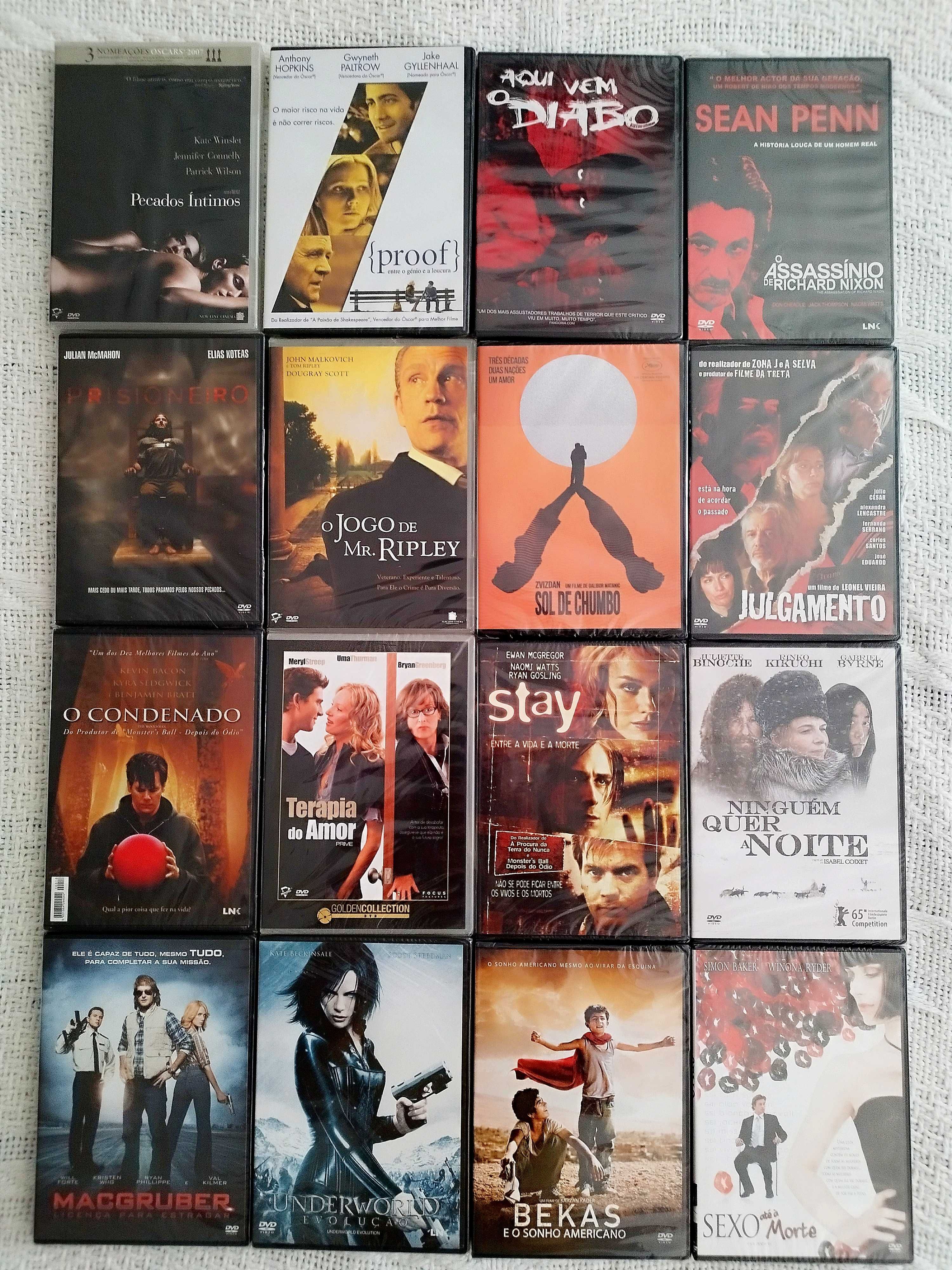 Lote de DVDs Originais e SELADOS