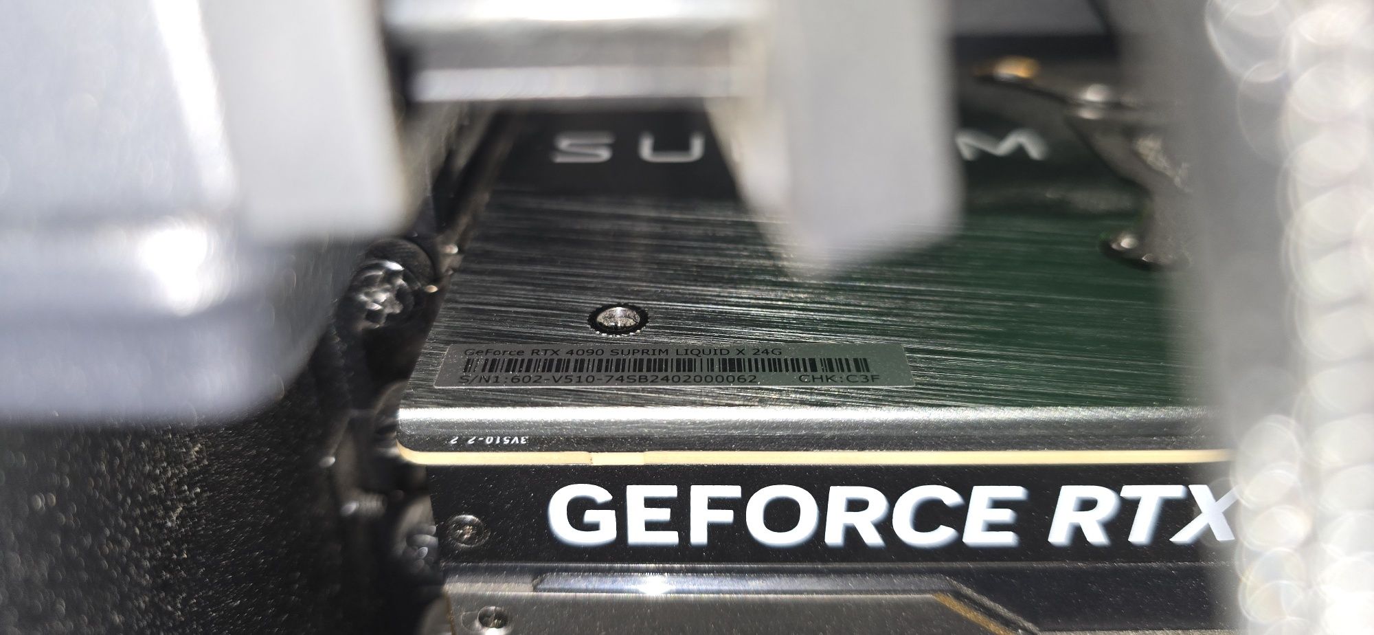 Karta graficzna MSI GeForce RTX 4090 Suprim Liquid X 24 GB GDDR6X