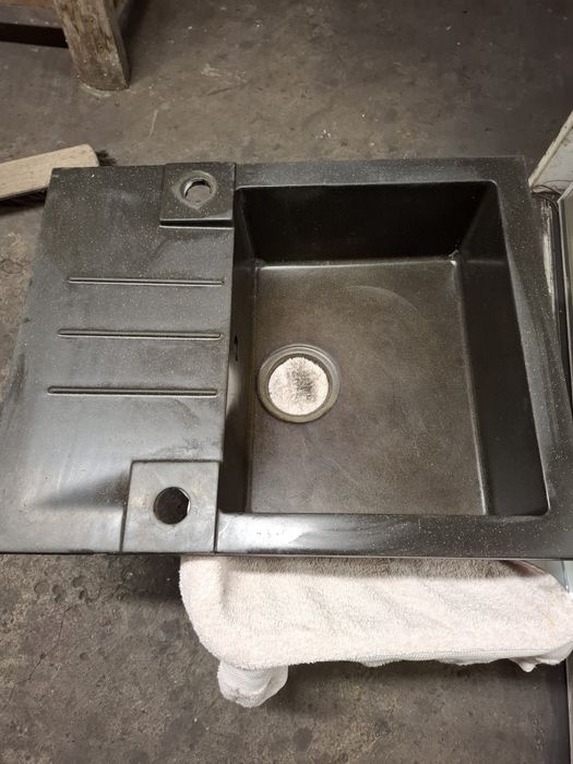 Zlewozmywak grafitowy