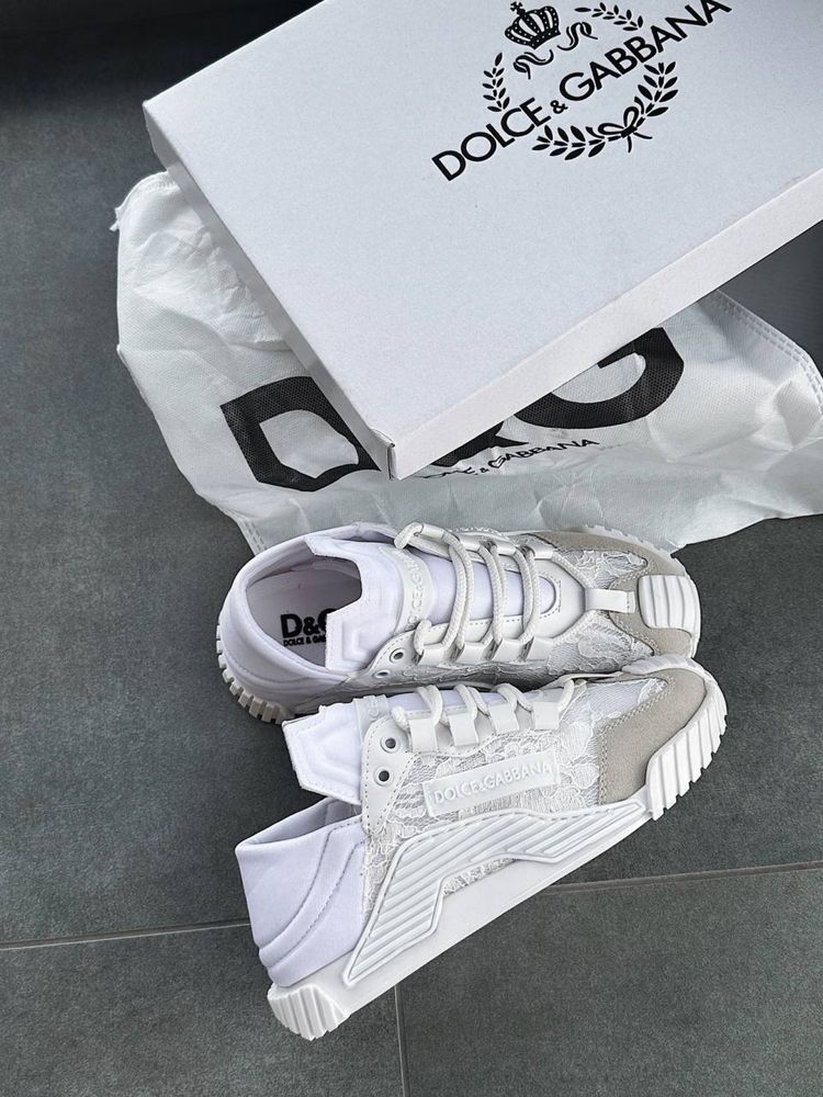 Sneakersy Dolce&Gabbana full white