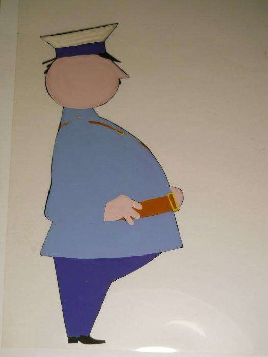 BOLEK I LOLEK "GRZYBOBRANIE" folia animacyjna nr 26 Milicjant 1965 r