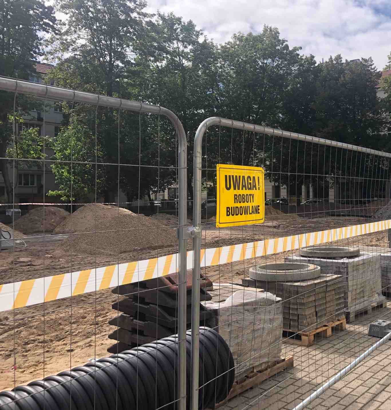 Ogrodzenia Budowlane Ażurowe owal, Ogrodzenie Tymczasowe 3,5 x 2 m