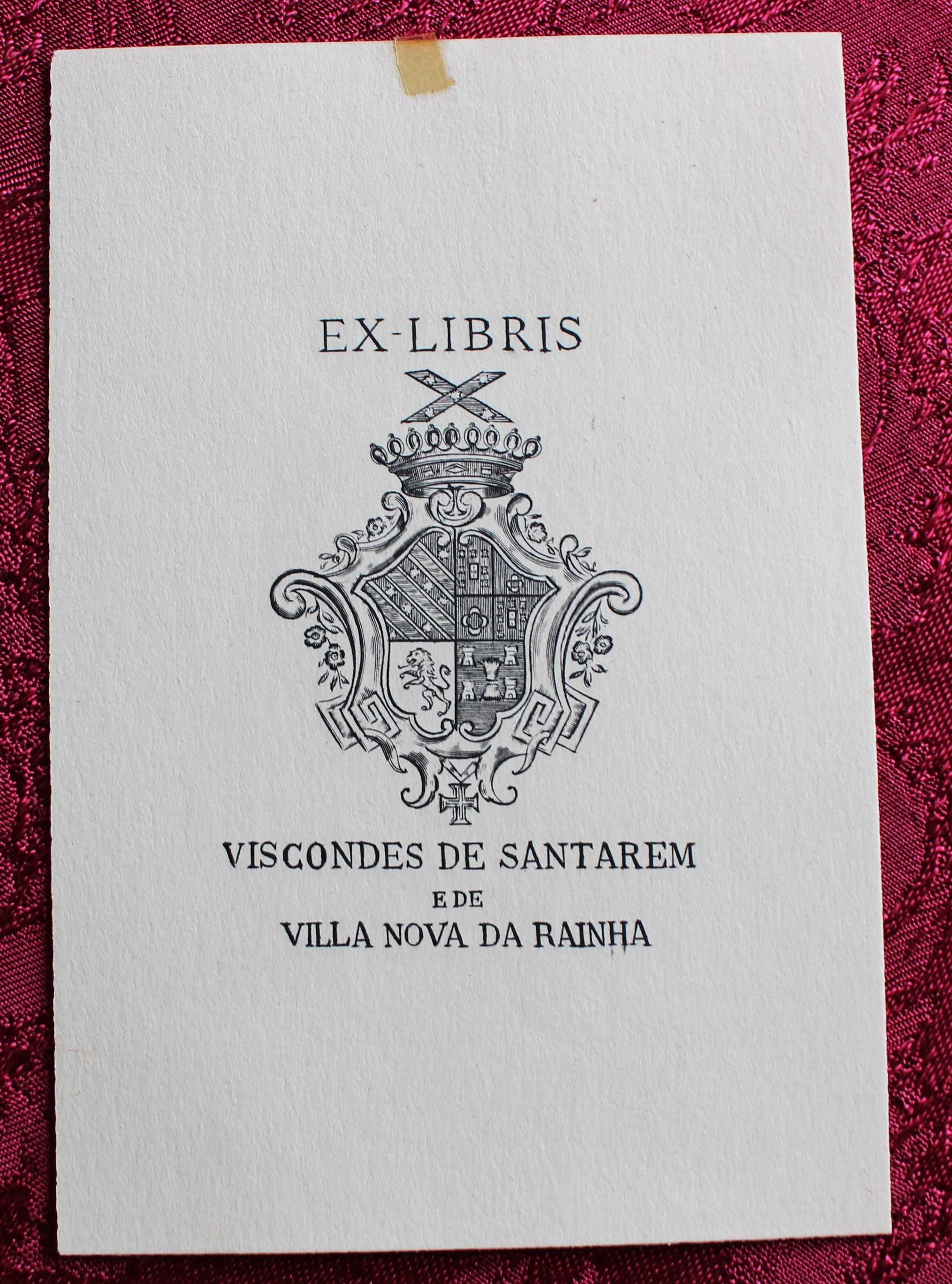 Viscondes de Santarém e de Vila Nova da Rainha, Ex-Libris