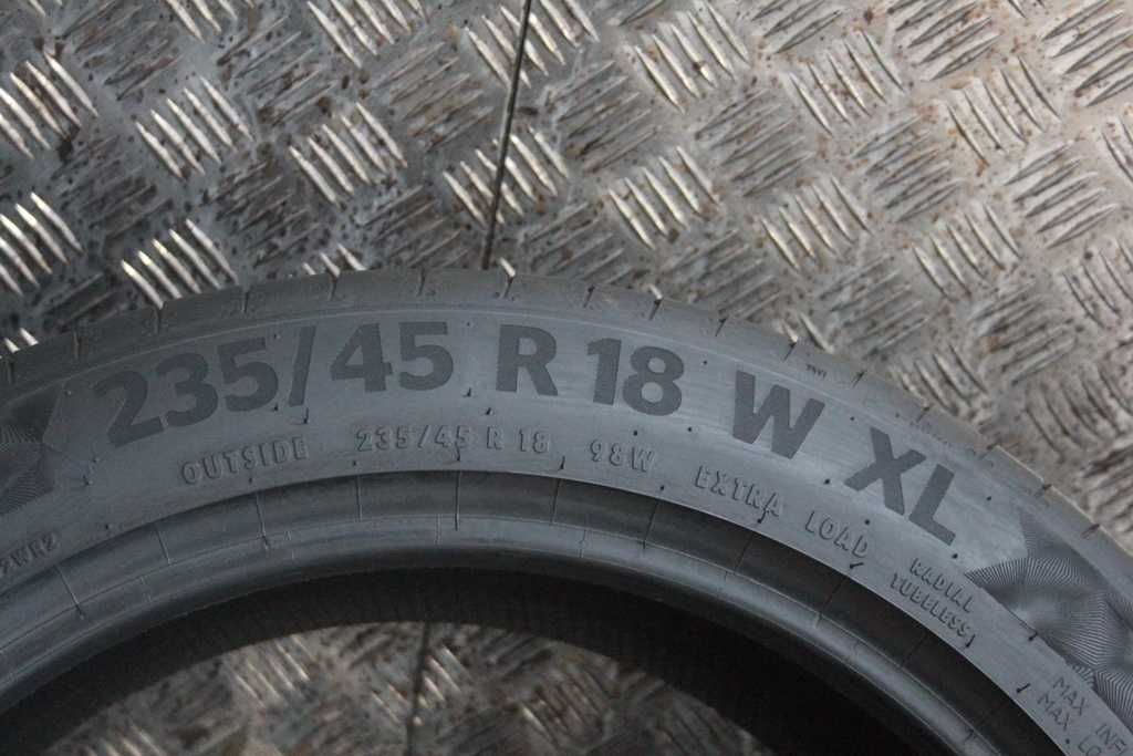 235/45/18 Continental PremiumContact 6 235/45 R18 98W XL VOL 23r