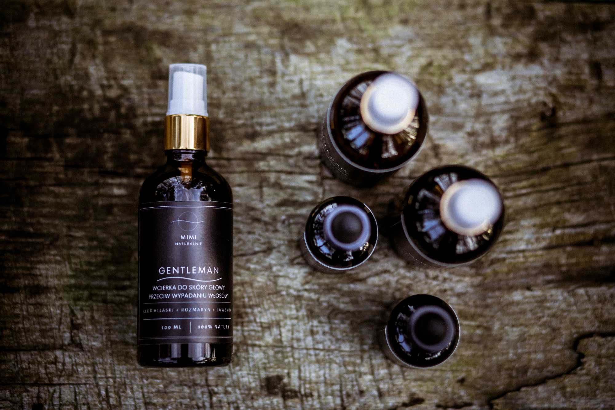 Oliwka magnezowa + wcierka do włosów dla mężczyzn z olejkami 100ml