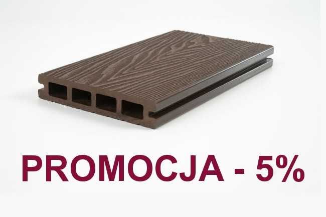 Deska kompozytowa WZÓR DREWNA 3D 25mm TORUŃ-próbki gratis ! NOWY KOLOR