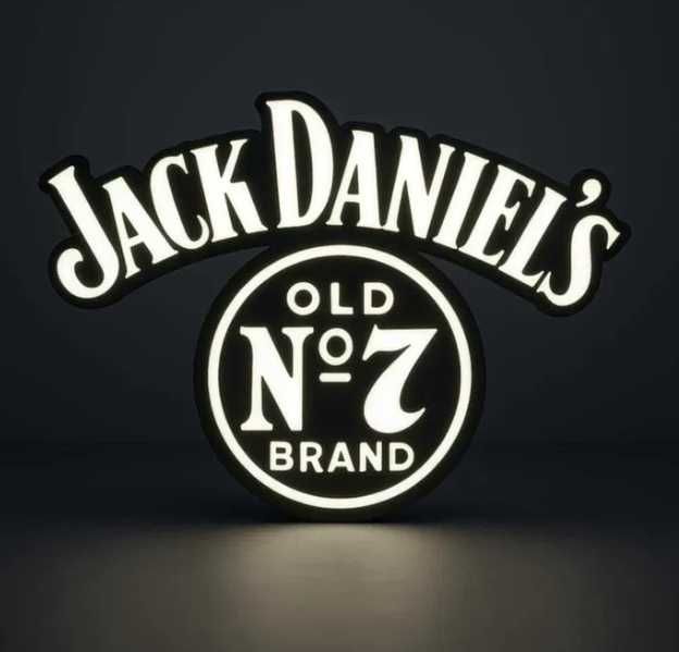 Unikatowa lampka Jack Daniel's Old No. 7., idealna na prezent