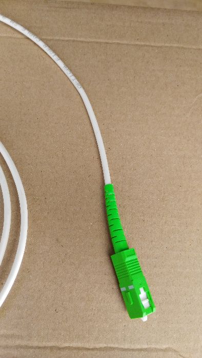 Patchcords / Cabos de fibra óptica novos /Vodafone / meo / NOS