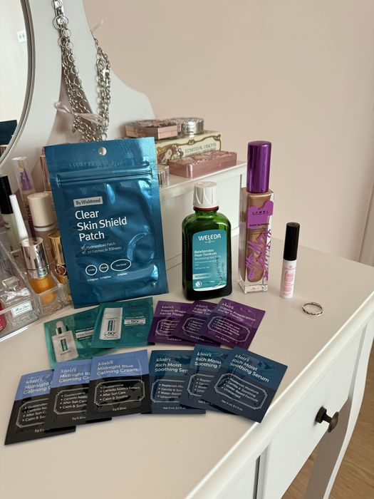 Лот косметики набор Weleda Lamel By Wishtrend Klair Essence