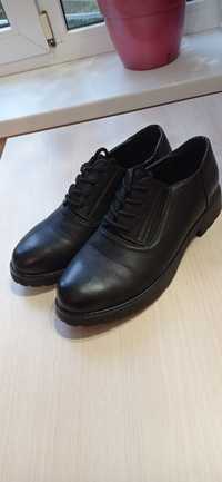 Туфли чёрные женские р. 39