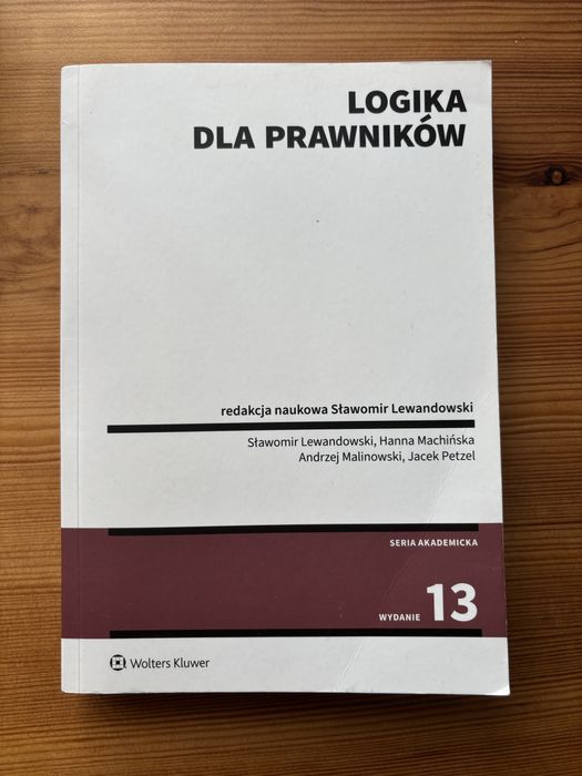 Logika dla prawników S. Lewandowski