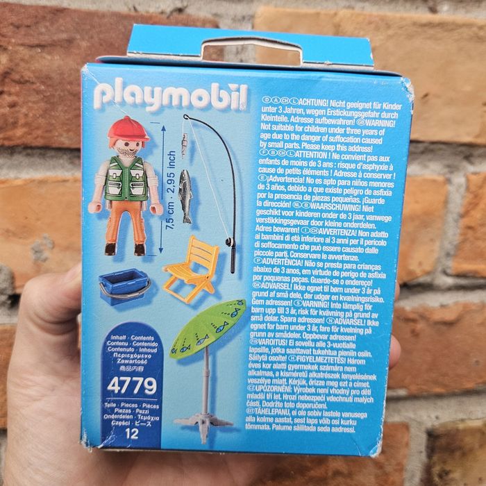 Playmobil 2013r Wędkarz ryby figurki #KupMiChceTo