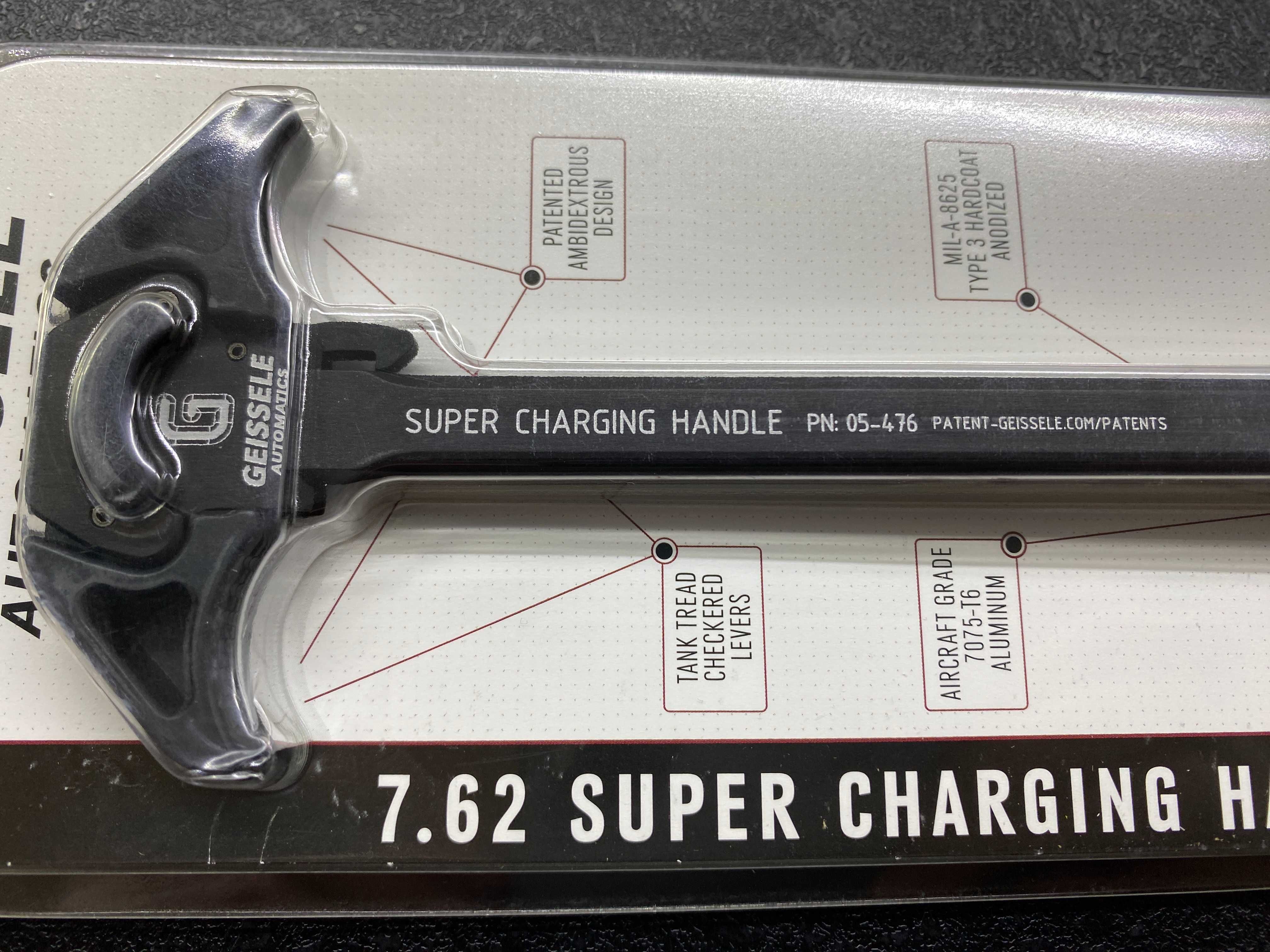 Руків’я зведення Geissele Super Charging Handle (SCH) для AR10, 7.62