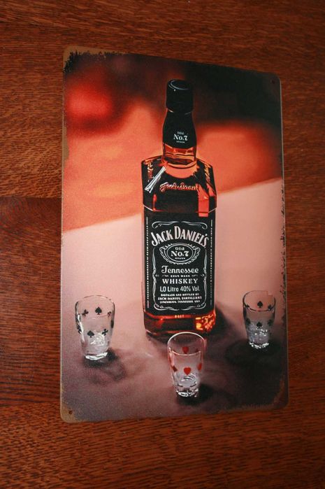 JACK DANIELS tabliczka barowa metalowa-22