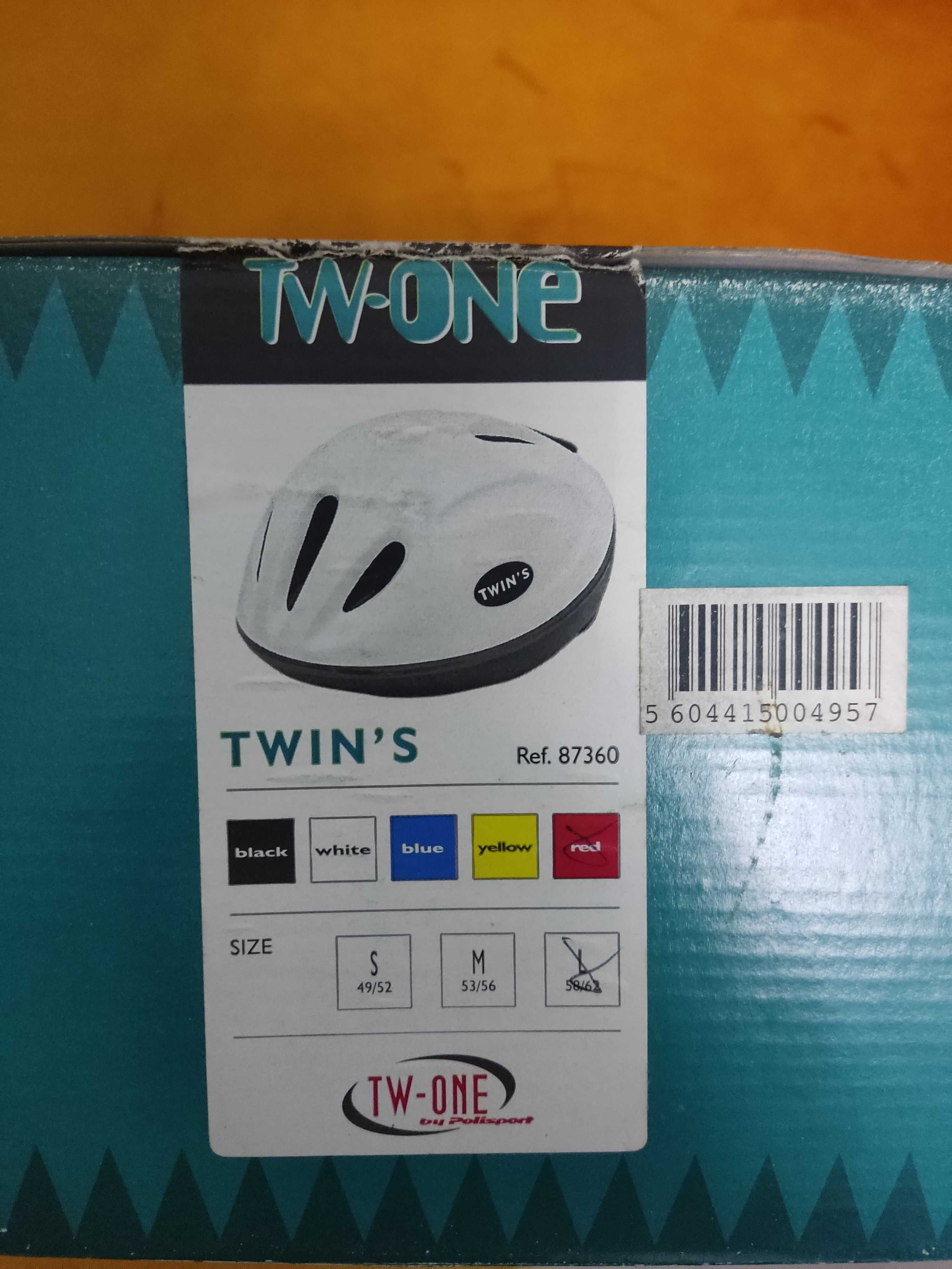 Kask rowerowy Polisport TW-ONE TWIN's - rozmiar L 58-61 - Jak nowy