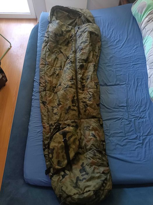 Śpiwór wojskowy 729A letni + jesienny (komplet)