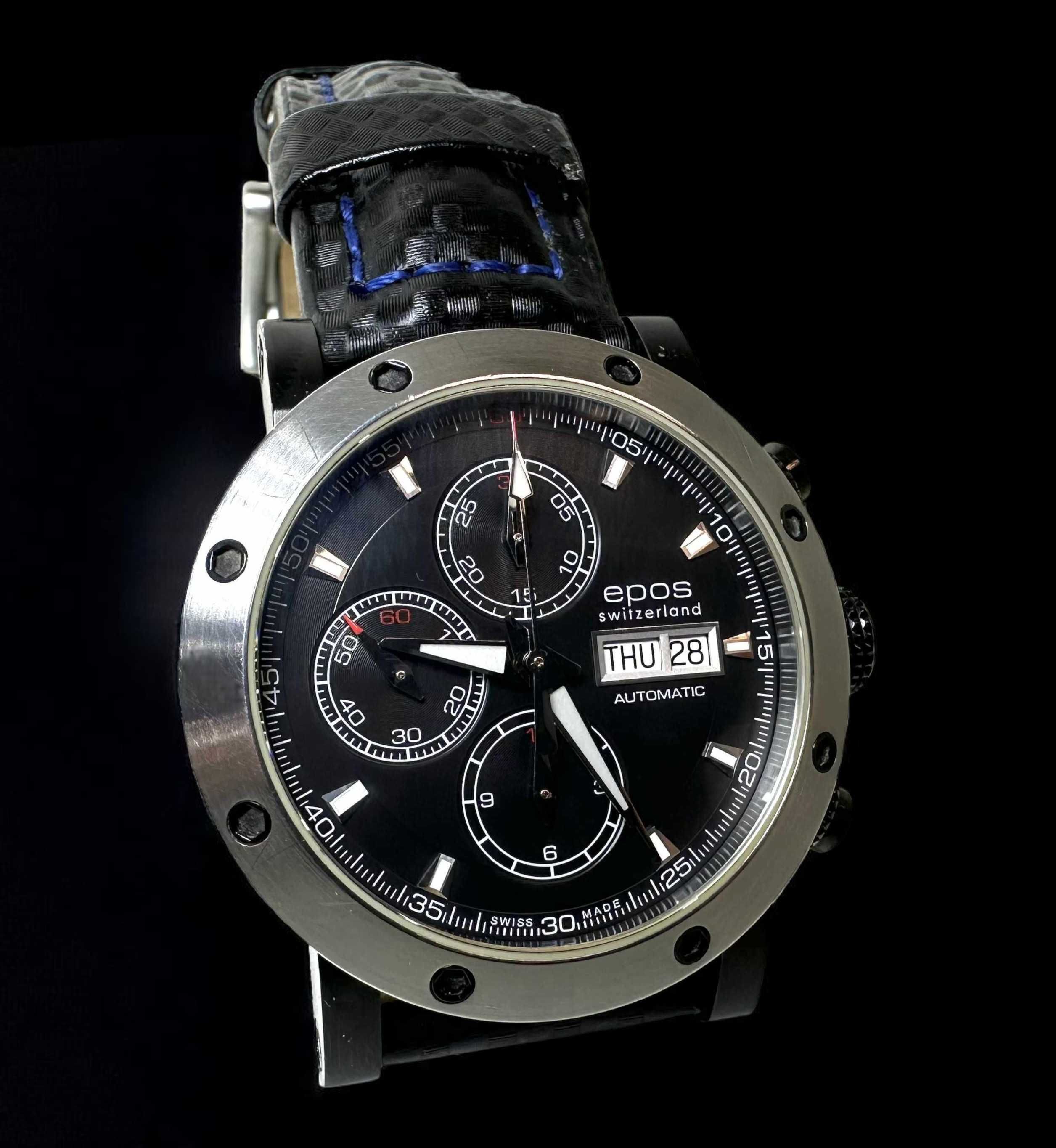 Epos Sportive Automatic Chronograph 3421-1 ! Polecamy ! Automat