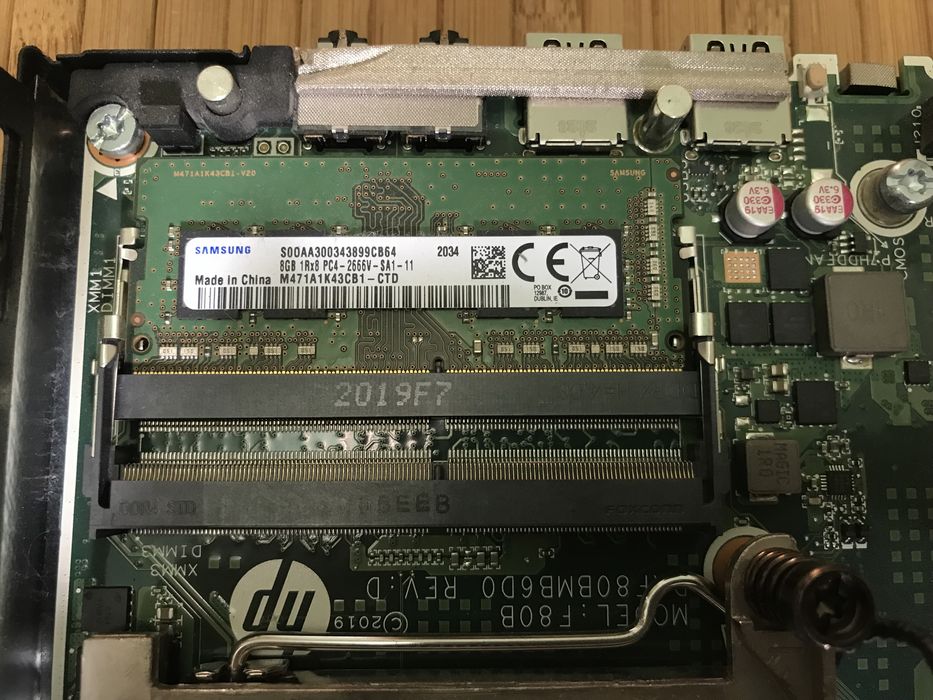 Мини-ПК HP ProDesk 400 G5 (i3-9100t, UHD 630, SSD M2 250Gb)