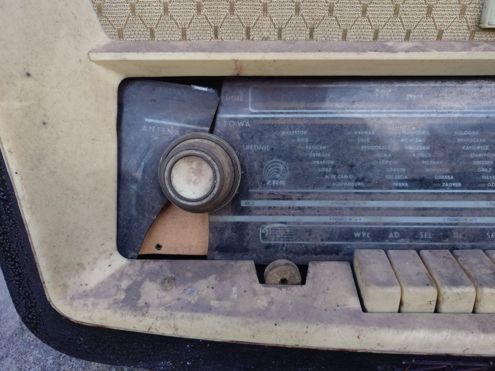 Radio Tatry zabytkowe prl antyk