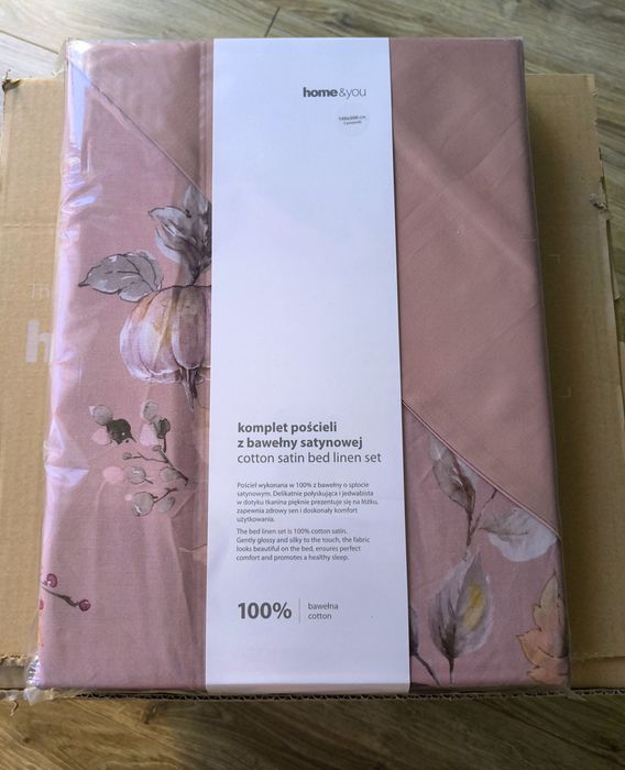 Pościel satynowa 100% bawełna Home You 160 200