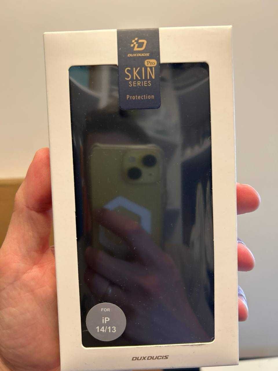 Nowe etui Dux Ducis Skin Series Pro do iPhone 14/13 – czarne, skórzane