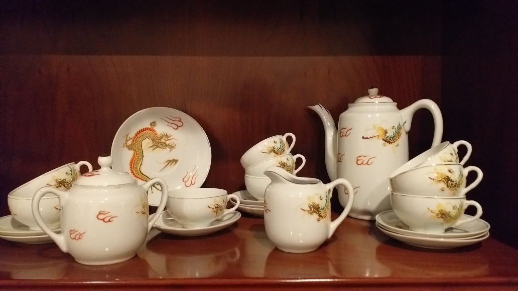 Conjunto de 9 chávenas de café japonês