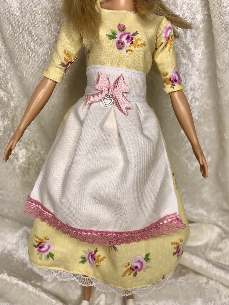 Одяг для ляльки Барбі, сукня. Одежда, наряд для куклы Барби, платье.