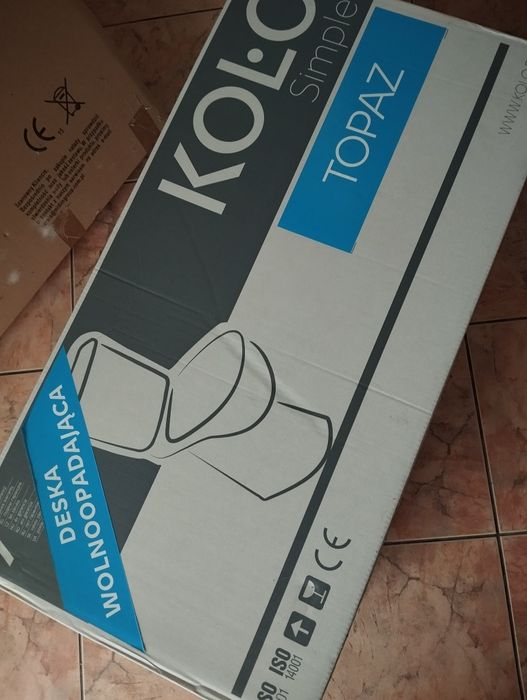 WC kompakt poziom Topaz Koło