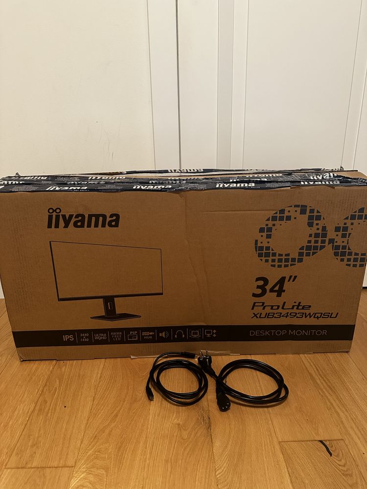 Monitor 34 iiyama ProLite XUB3493WQSU-B5 UWQHD IPS LED 4ms 75Hz (32)