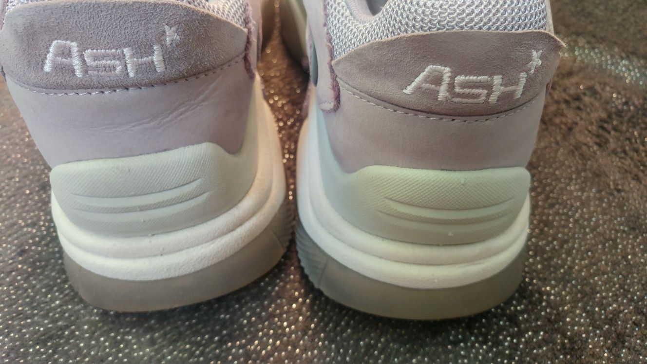 Buty Ash Addict sneakersy adidasy lawendowe rozmiar 38