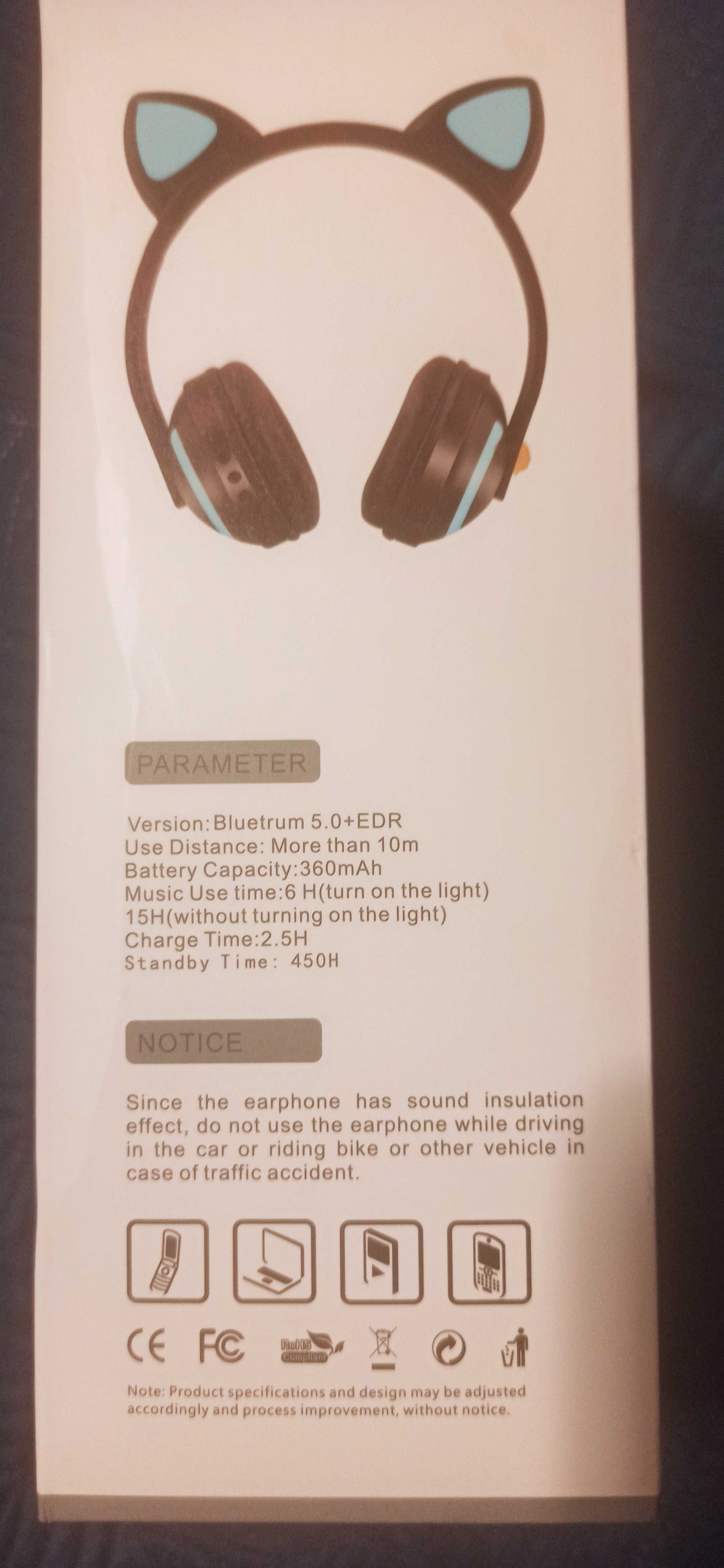 Auscultadores Headphones Bluetooth