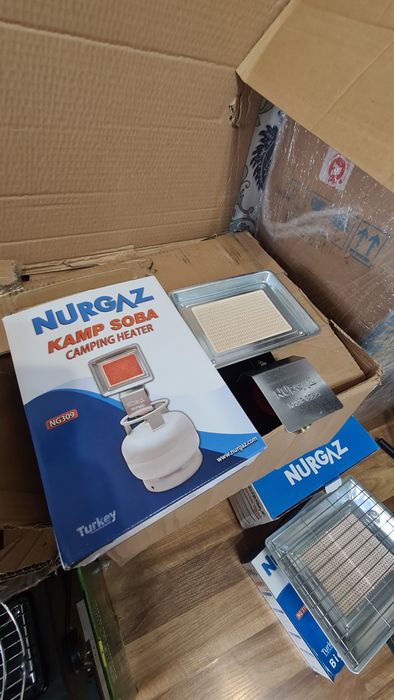 Обогреватель на газовый баллон на 1.5 кВт обогрев до 15 м2