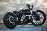 Harley-Davidson Softail RAT bobber ZAMIANA custom screamin eagle softail