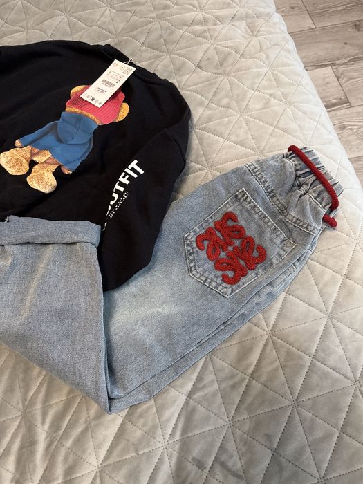 Світшот Zara унісекс джинси