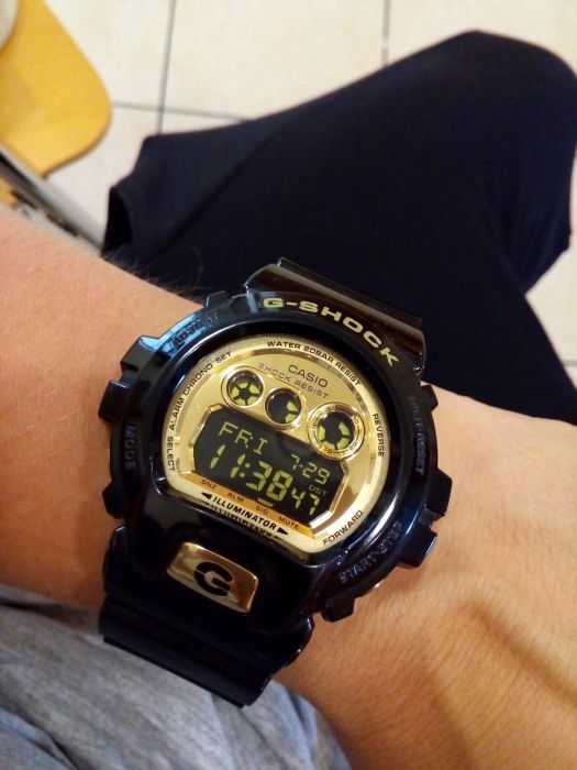 G-shock Black Gold  GD-X6900FB