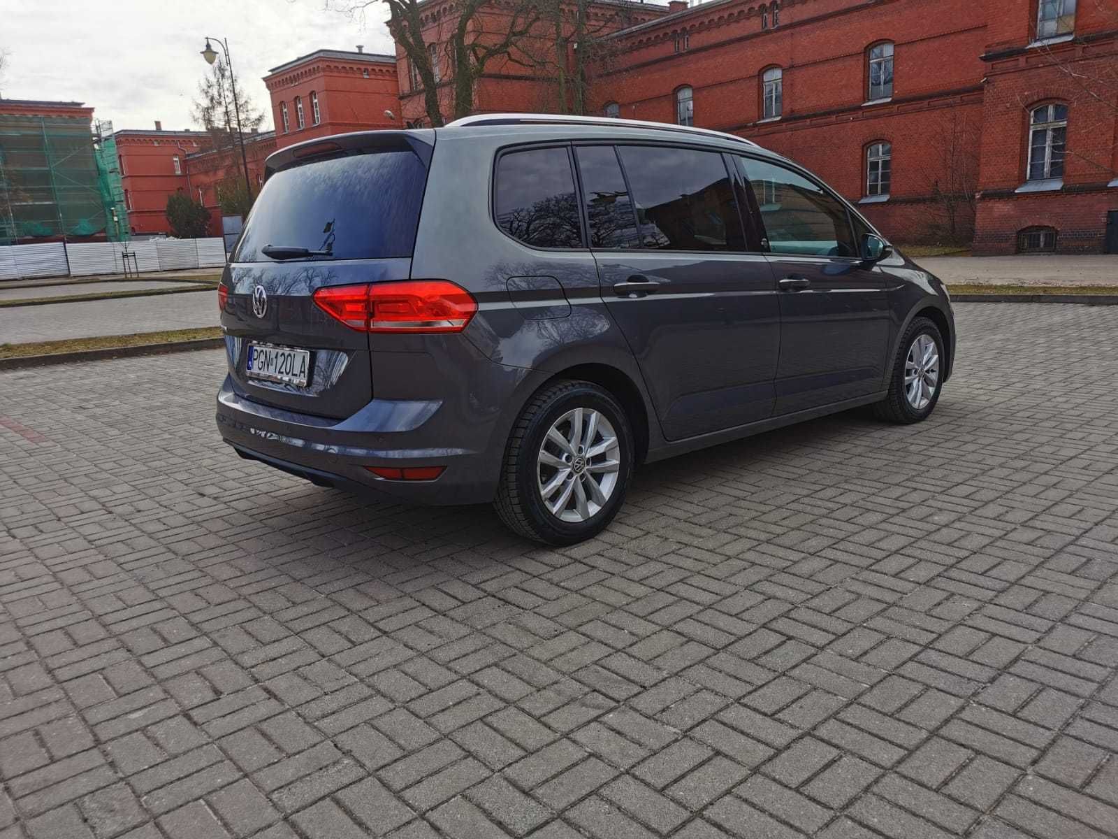 VW Touran 1.6Tdi+2017/18+Lift+Navi+Climatr+Xenon+Niski przebieg+St.bdb