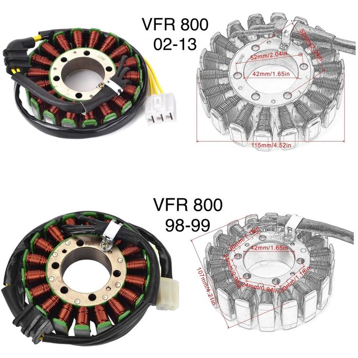 Магнето HONDA CBR600 CBR1000 VFR750 VFR800  CBR1100