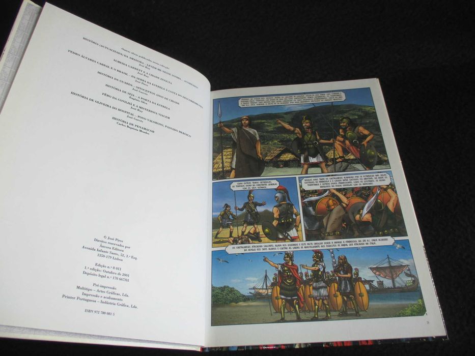 Livro BD História de Gouveia A Princesa da Serra José Pires