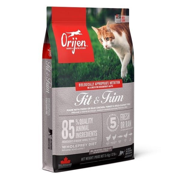 Сухий корм для котів ORIJEN Fit & Trim Cat 1.8 кг 5.4 кг ОРІДЖЕН
