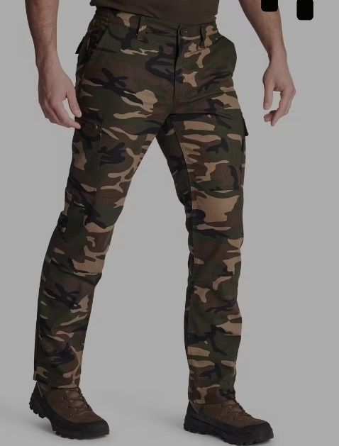 Spodnie Decathlon moro combo bojówki roz,4xl,3xl wojskowe