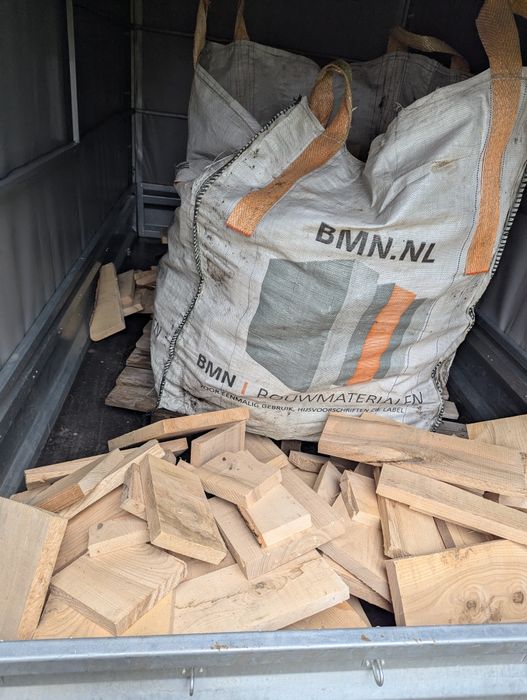 Drzewo opałowe dąb jesion big bag