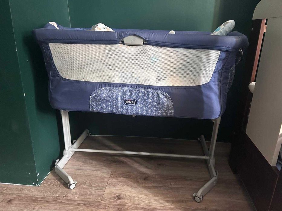 Łózeczko dostawka dla dziecka chicco + materac