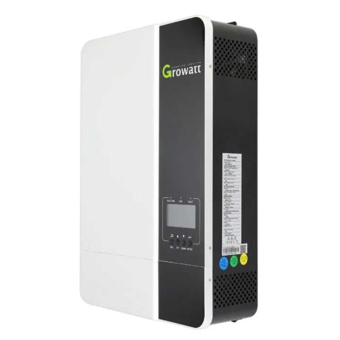 Інвертор Growatt 5000 Вт, 48 В, 100 А (SPF5000ES)