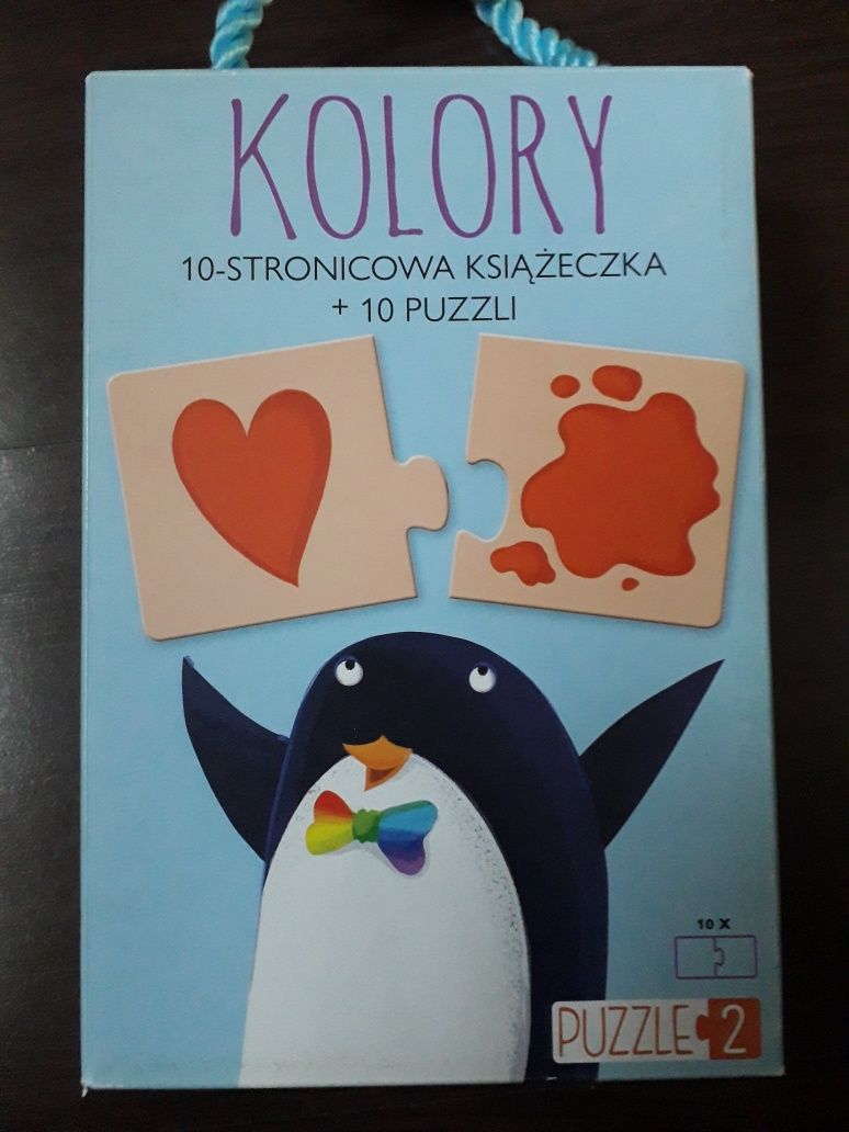 Puzzle kolory i książeczka