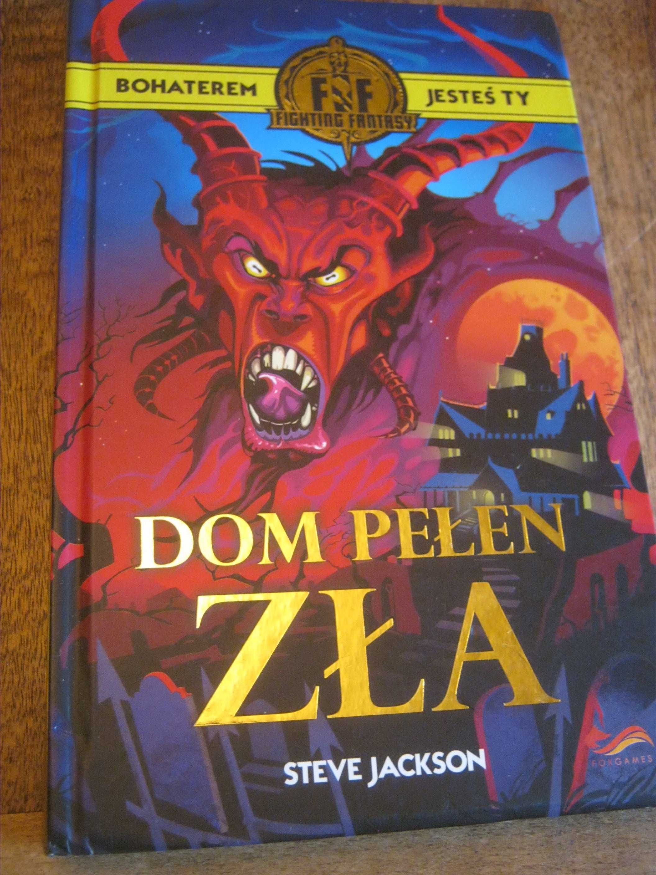 Dom pełen zła  -Steve Jackson ,na prezent